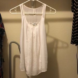 White tank top